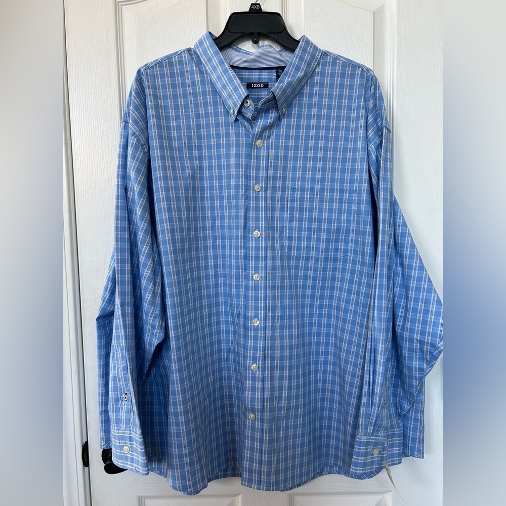 IZOD men’s long sleeve button up big & tall